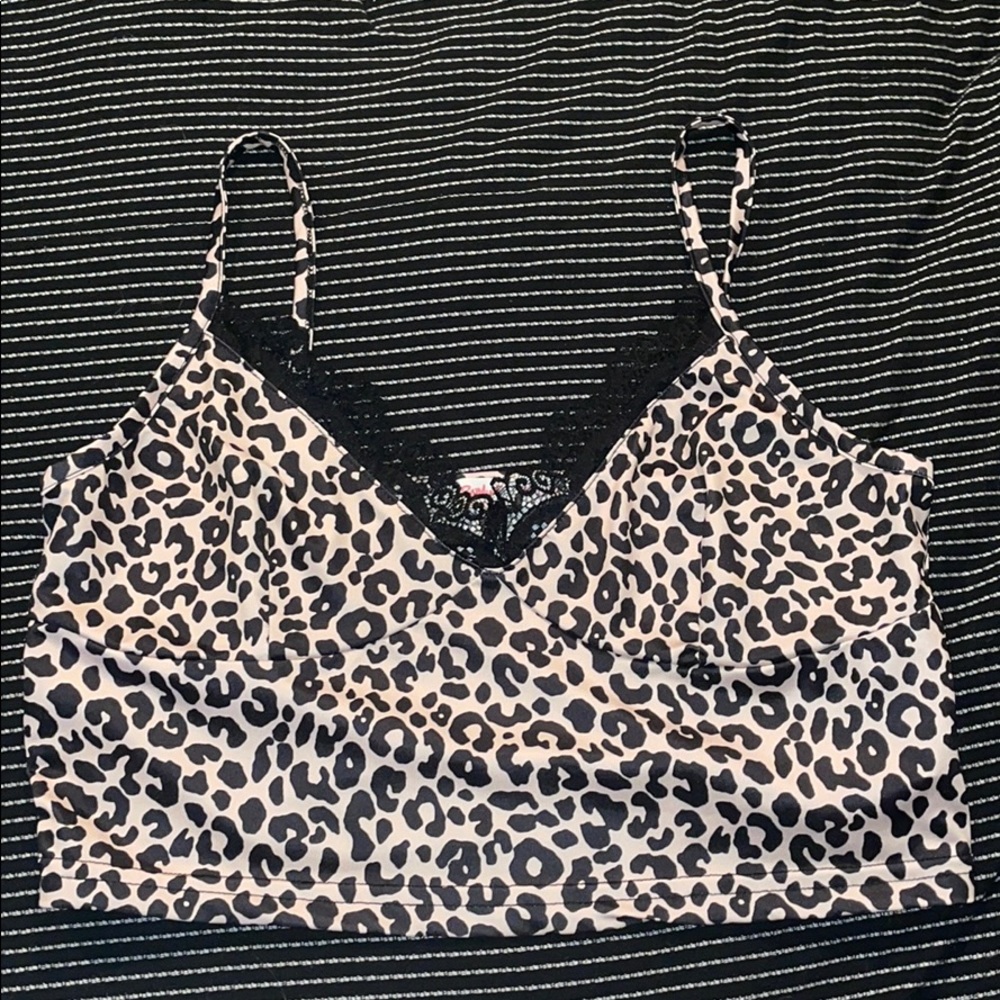 cheetah / leopard tank top
